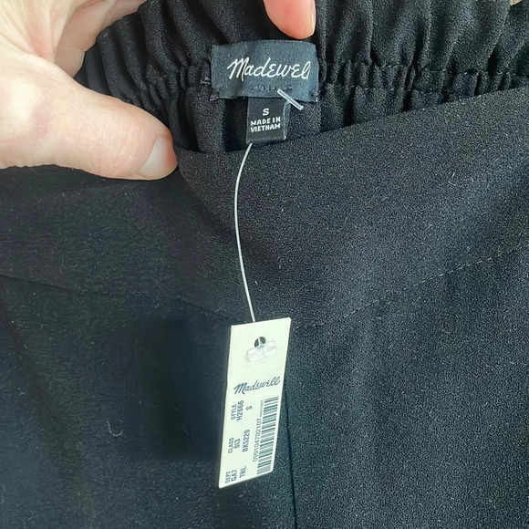 Black Madewell wide leg pants S - Picture 4 of 4